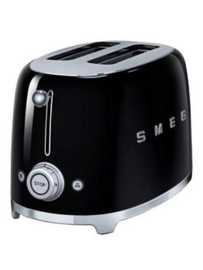 Smeg 2-Slice Toaster - Black